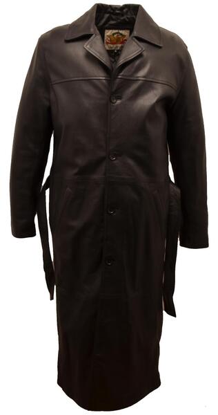 trois quart cuir homme
