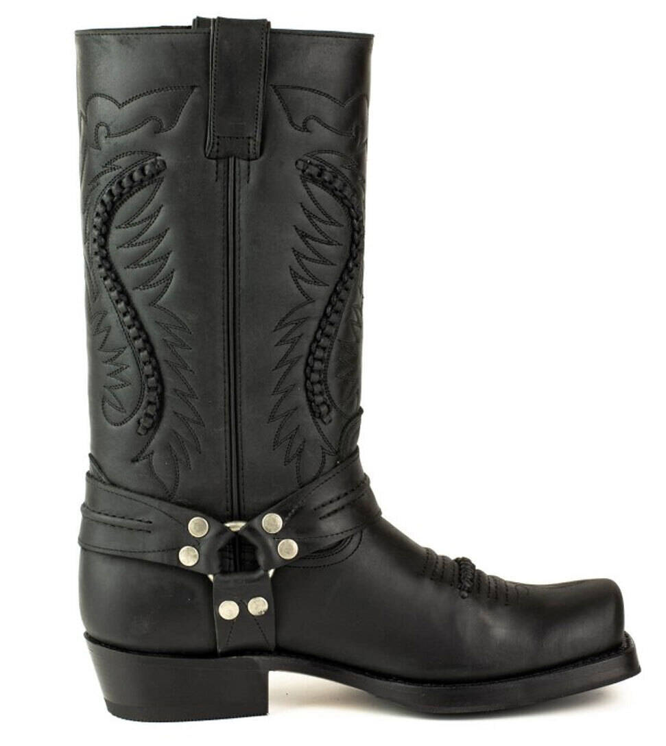 Vêtement en cuir Santiags & chaussures noir