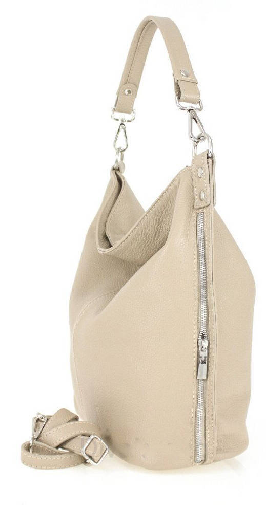 Vêtement en cuir Maroquinerie femme beige