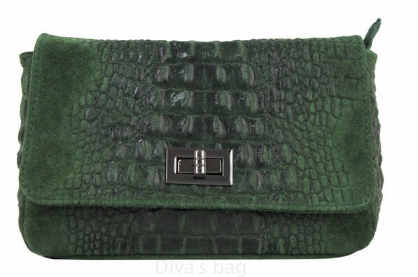 Vêtement en cuir Maroquinerie femme vert