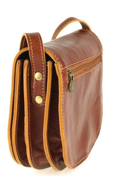 Vêtement en cuir Maroquinerie femme cognac