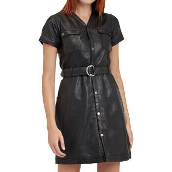 03_robe-cuir-manches-courtes