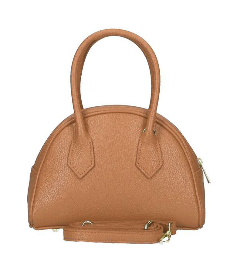 Vêtement en cuir Maroquinerie femme cognac