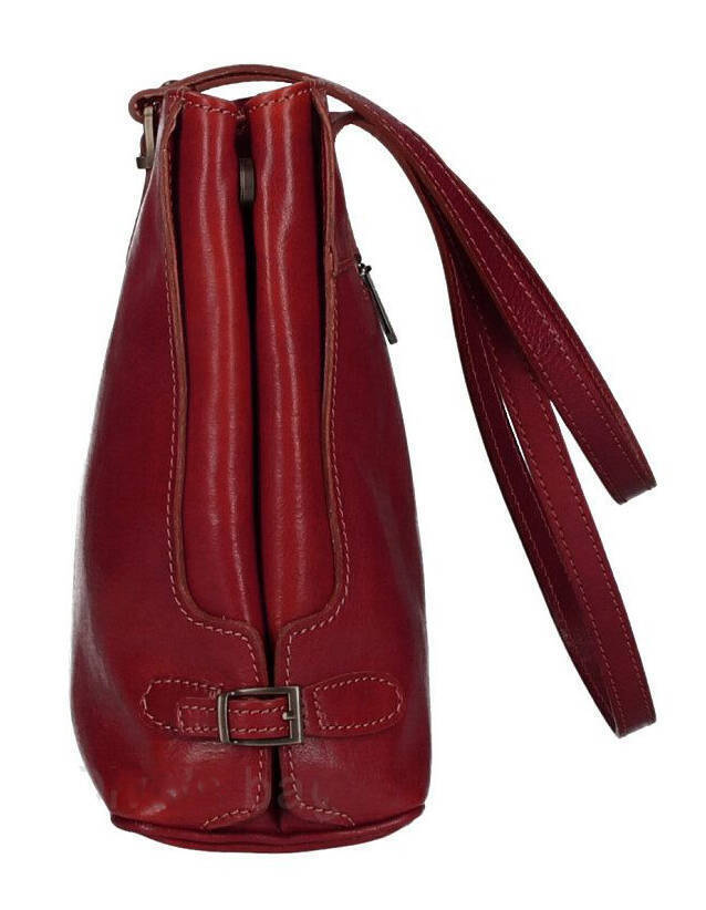 Vêtement en cuir Maroquinerie femme rouge