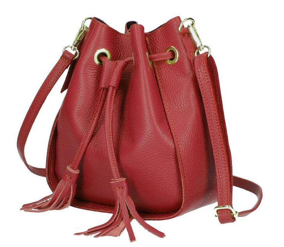 Vêtement en cuir Maroquinerie femme rouge