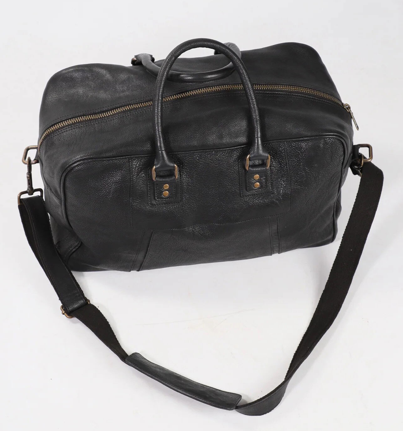 Vêtement en cuir Maroquinerie homme noir