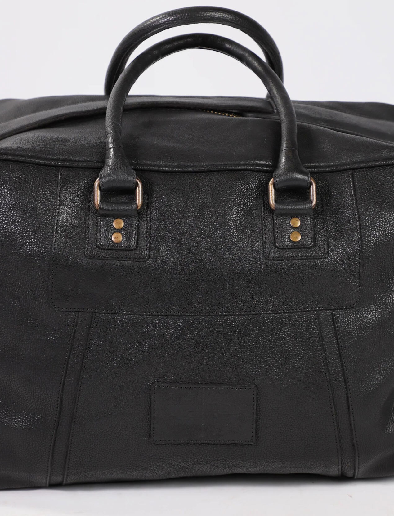 Vêtement en cuir Maroquinerie homme noir