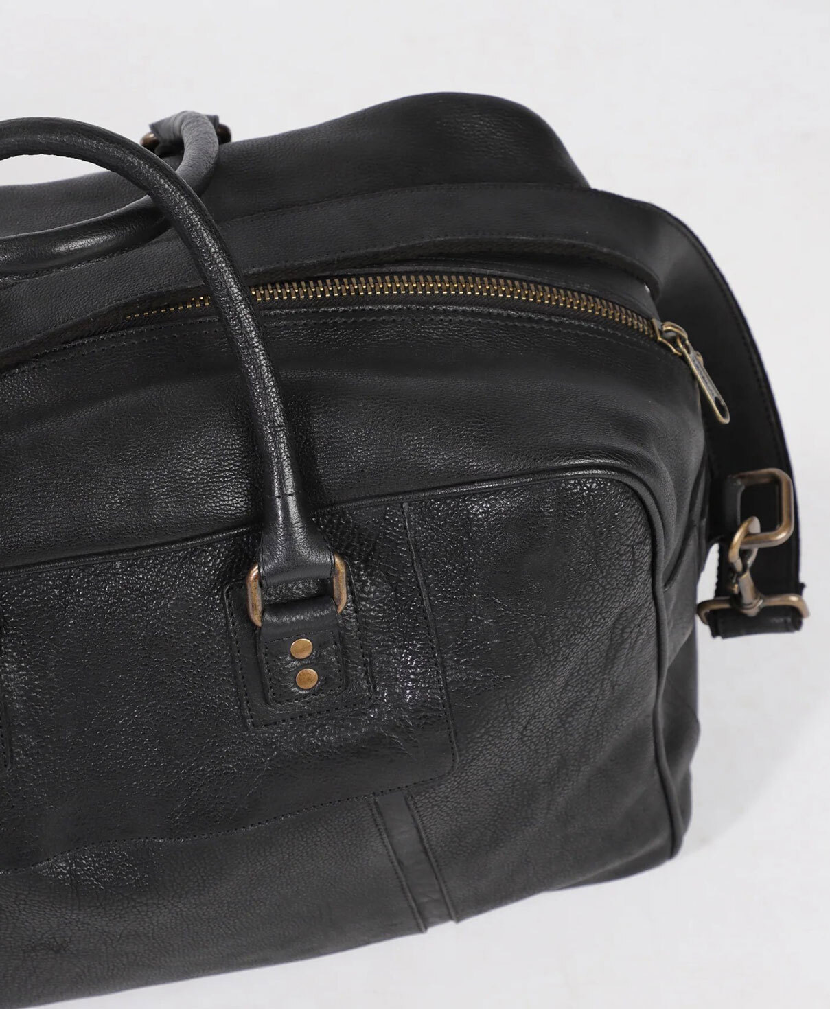 Vêtement en cuir Maroquinerie homme noir