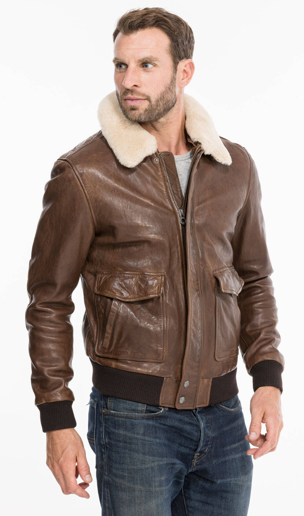 Vêtement en cuir Blousons cuir 