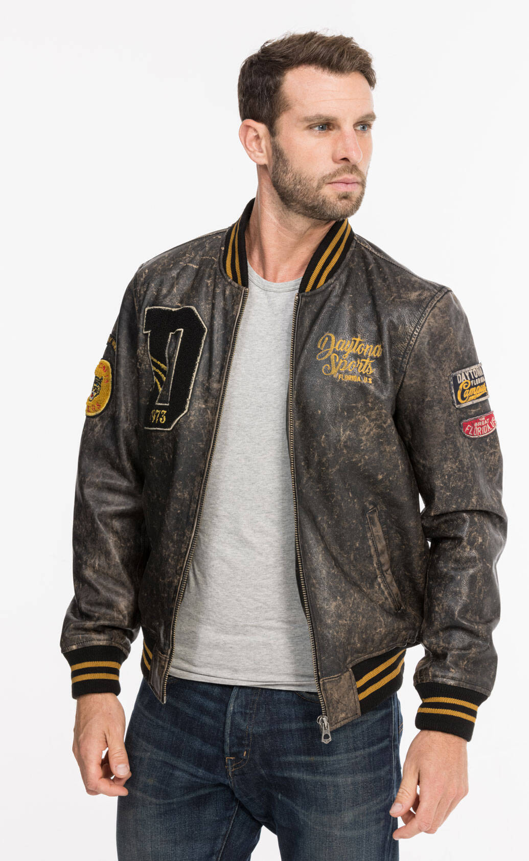 Teddy sales cuir homme