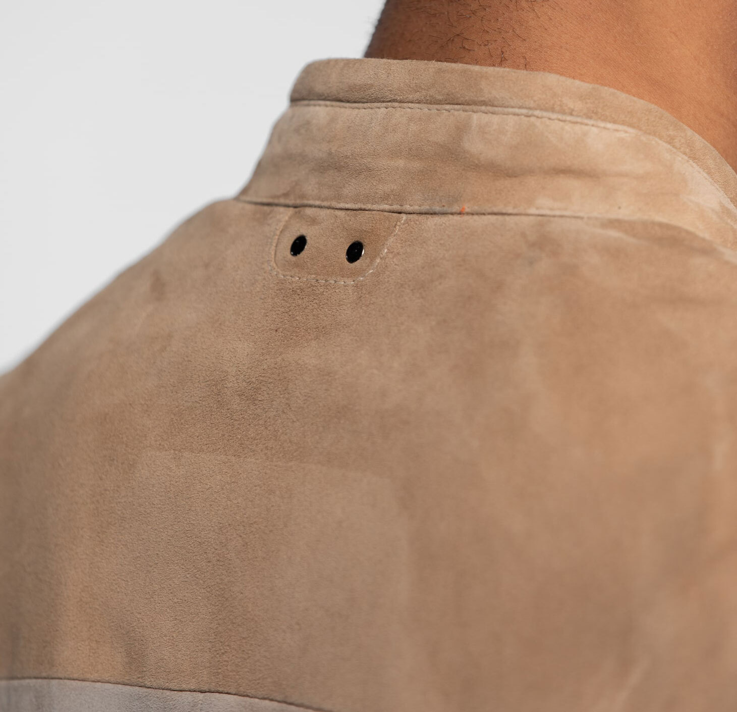 Vêtement en cuir Blousons cuir beige