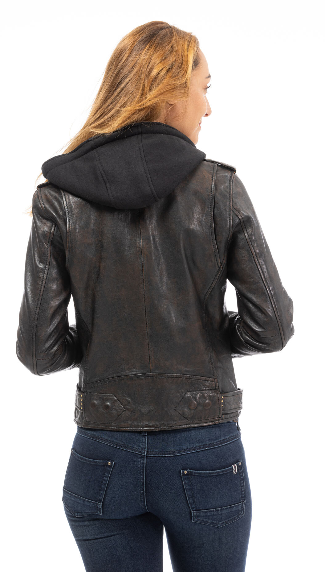 Vêtement en cuir Blousons cuir noir