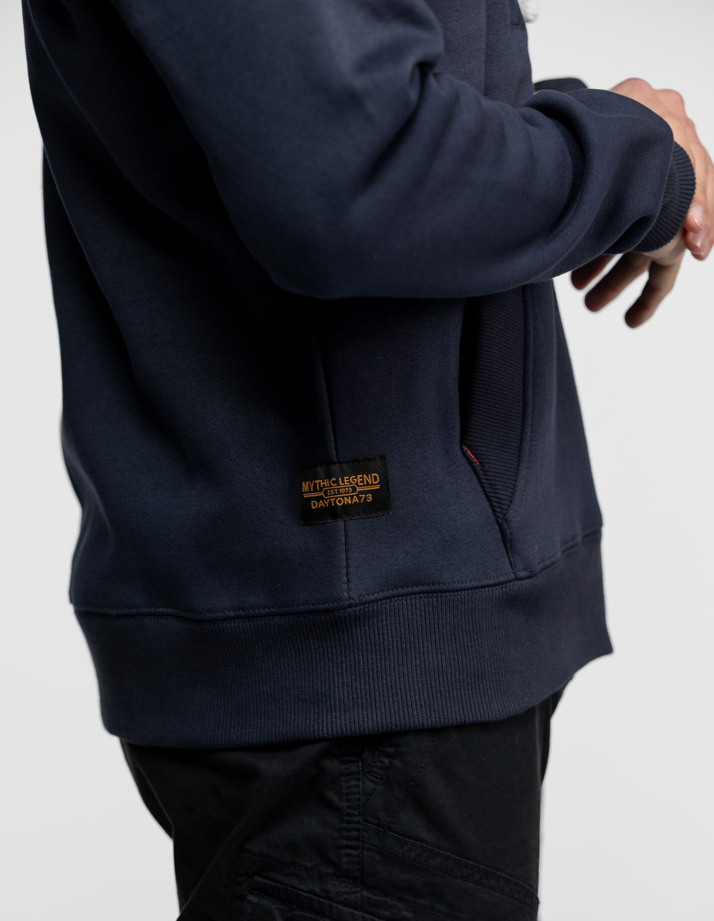 Vêtement en cuir Veste, parka & doudoune textile bleu