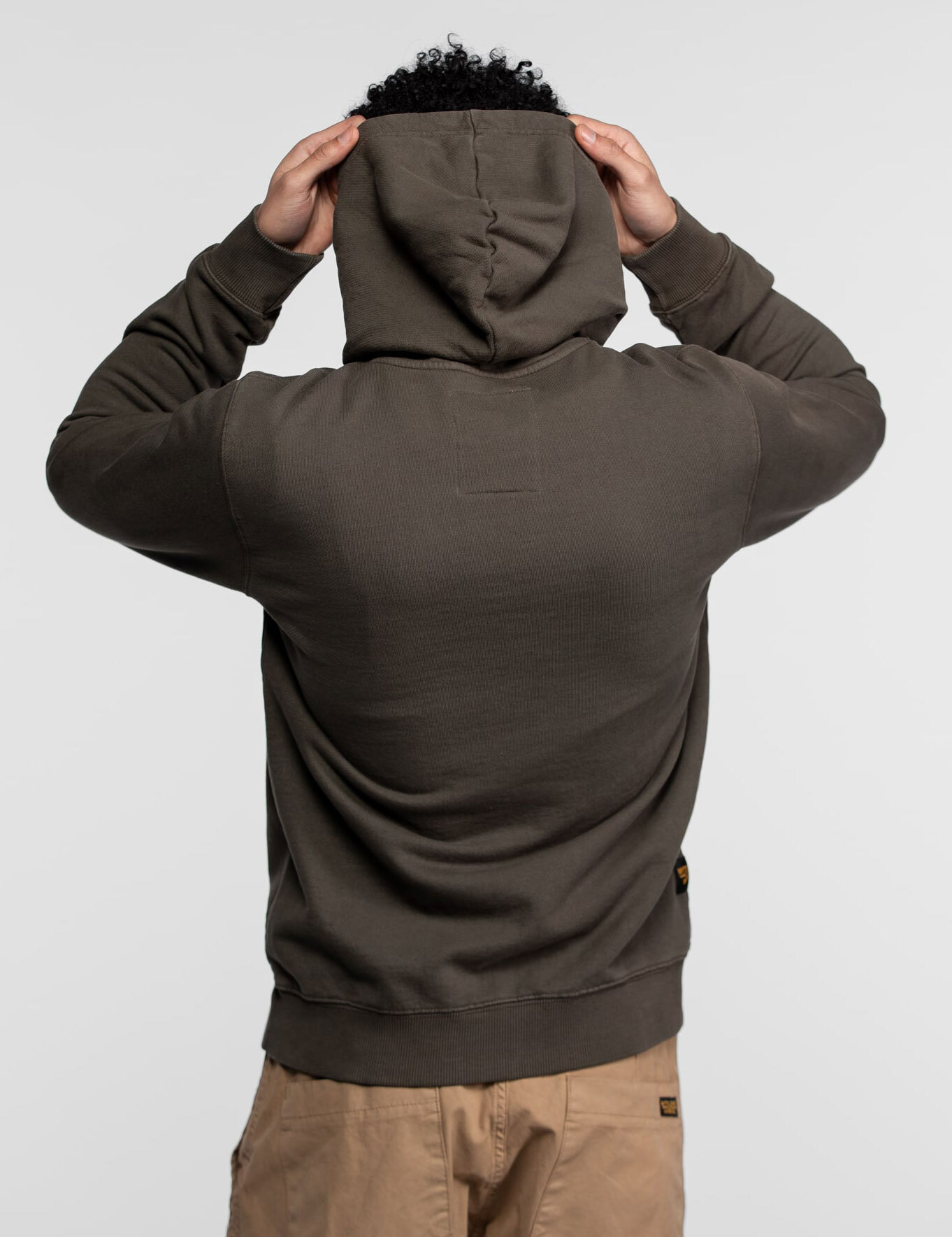 Vêtement en cuir Veste, parka & doudoune textile kaki