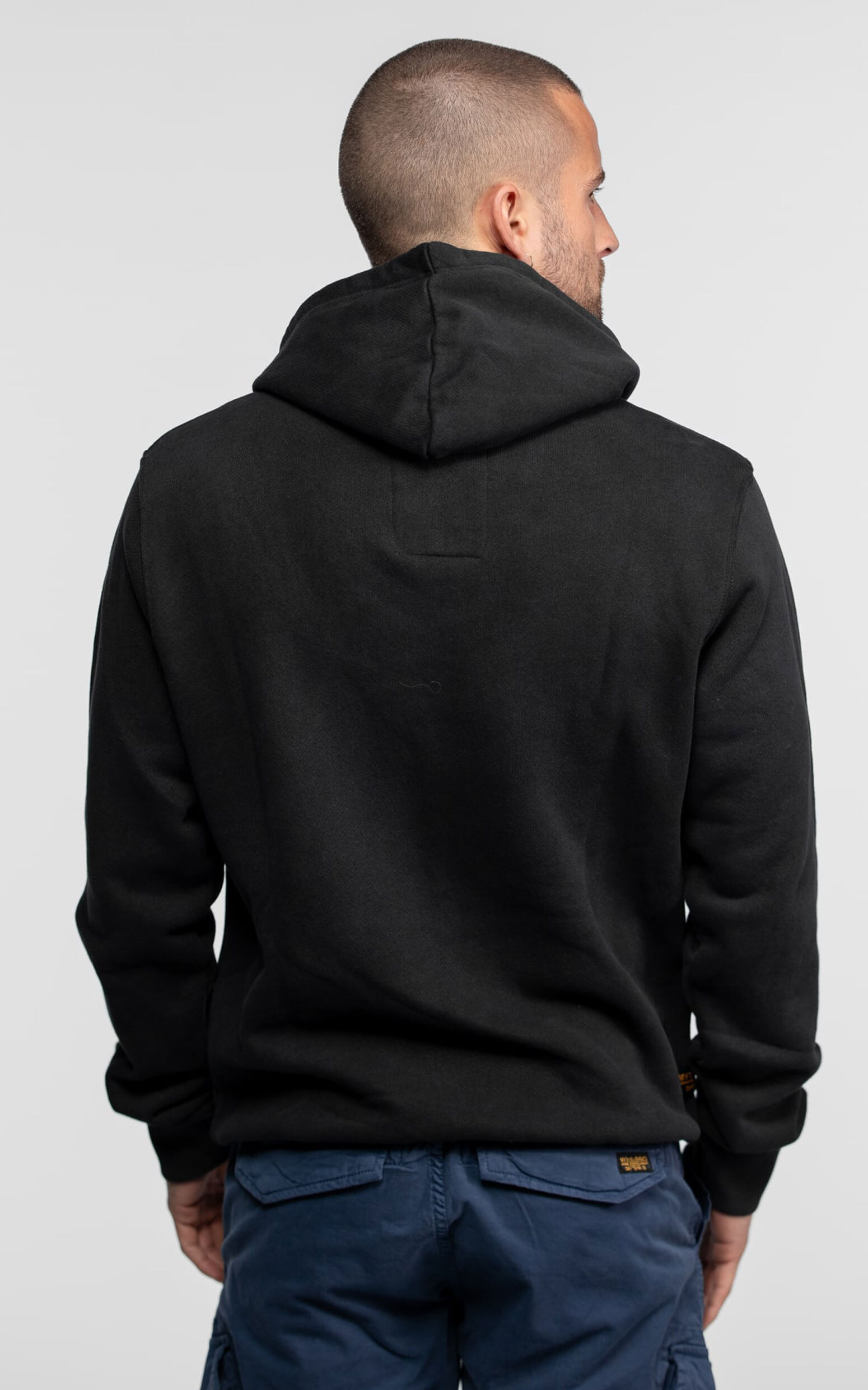 Vêtement en cuir Veste, parka & doudoune textile noir