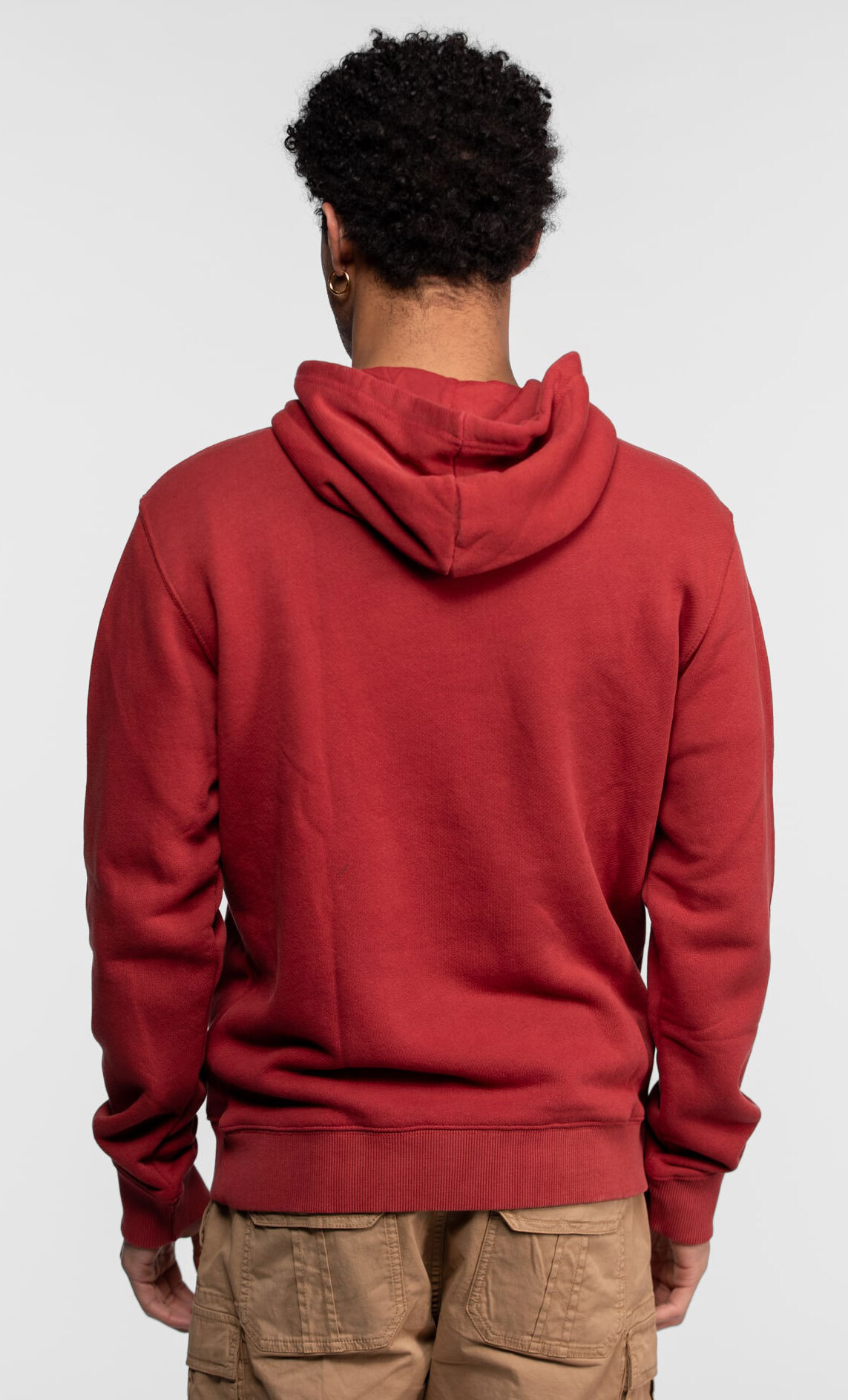 Vêtement en cuir Veste, parka & doudoune textile rouge