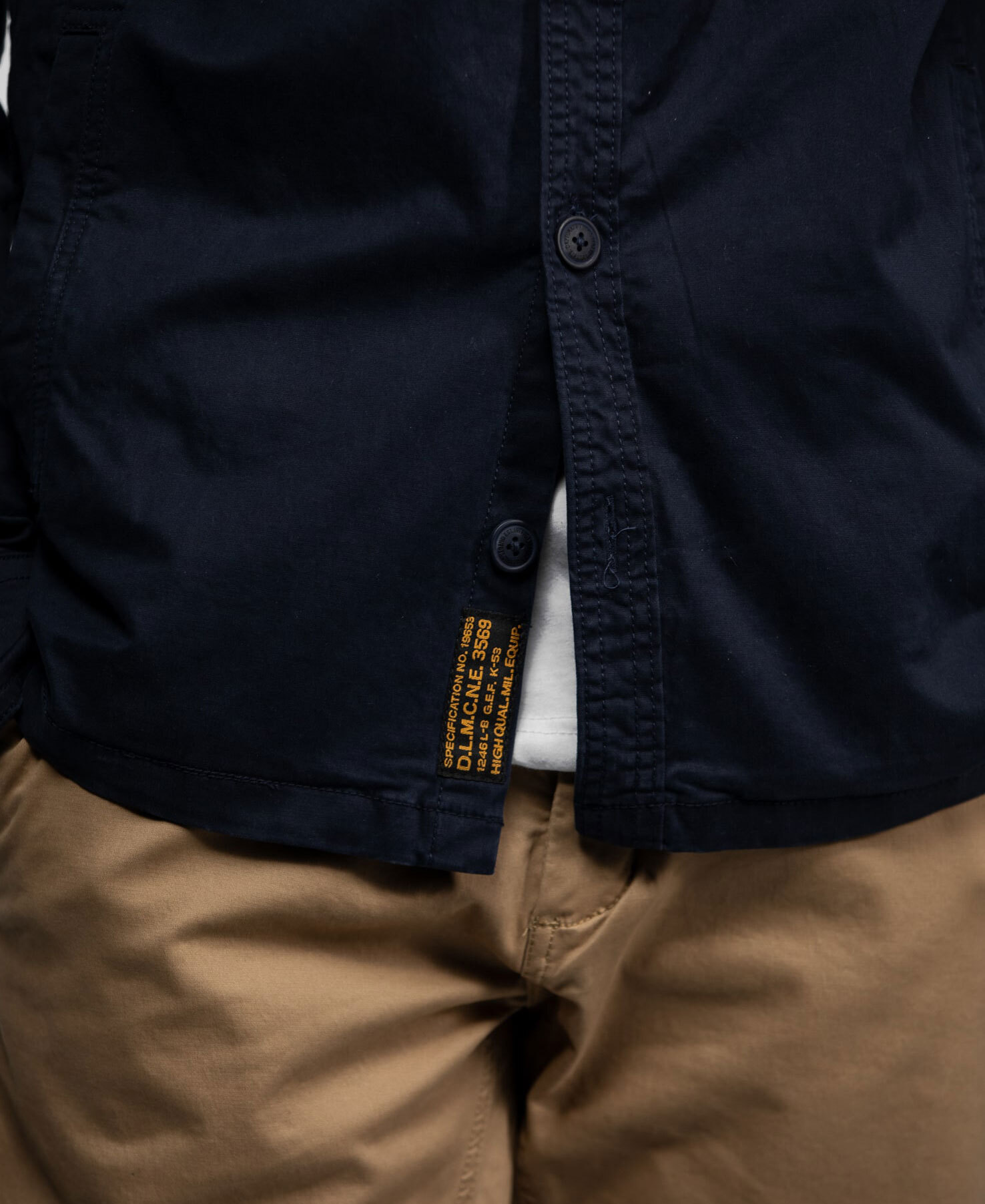 Vêtement en cuir Veste, parka & doudoune textile bleu