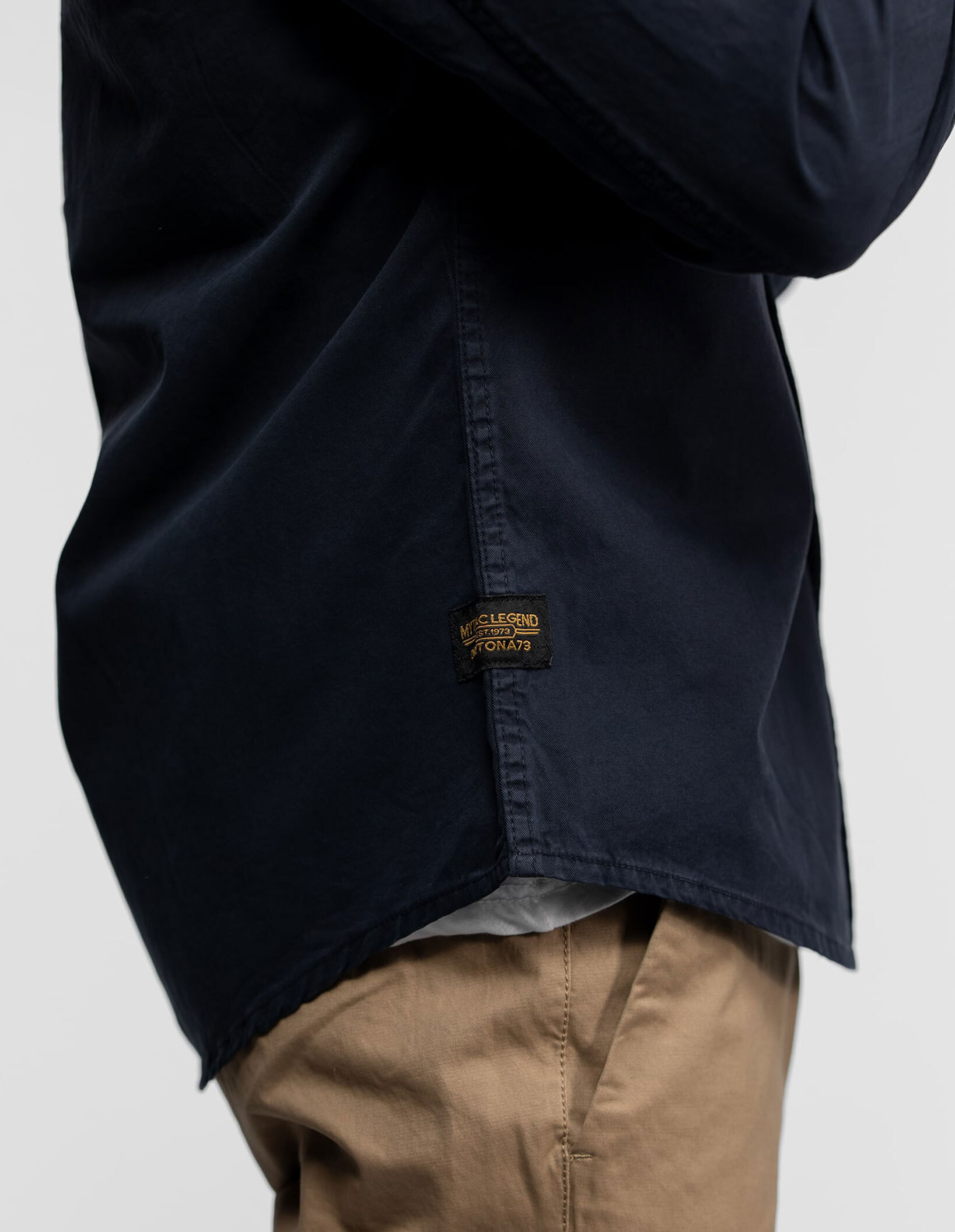 Vêtement en cuir Veste, parka & doudoune textile bleu