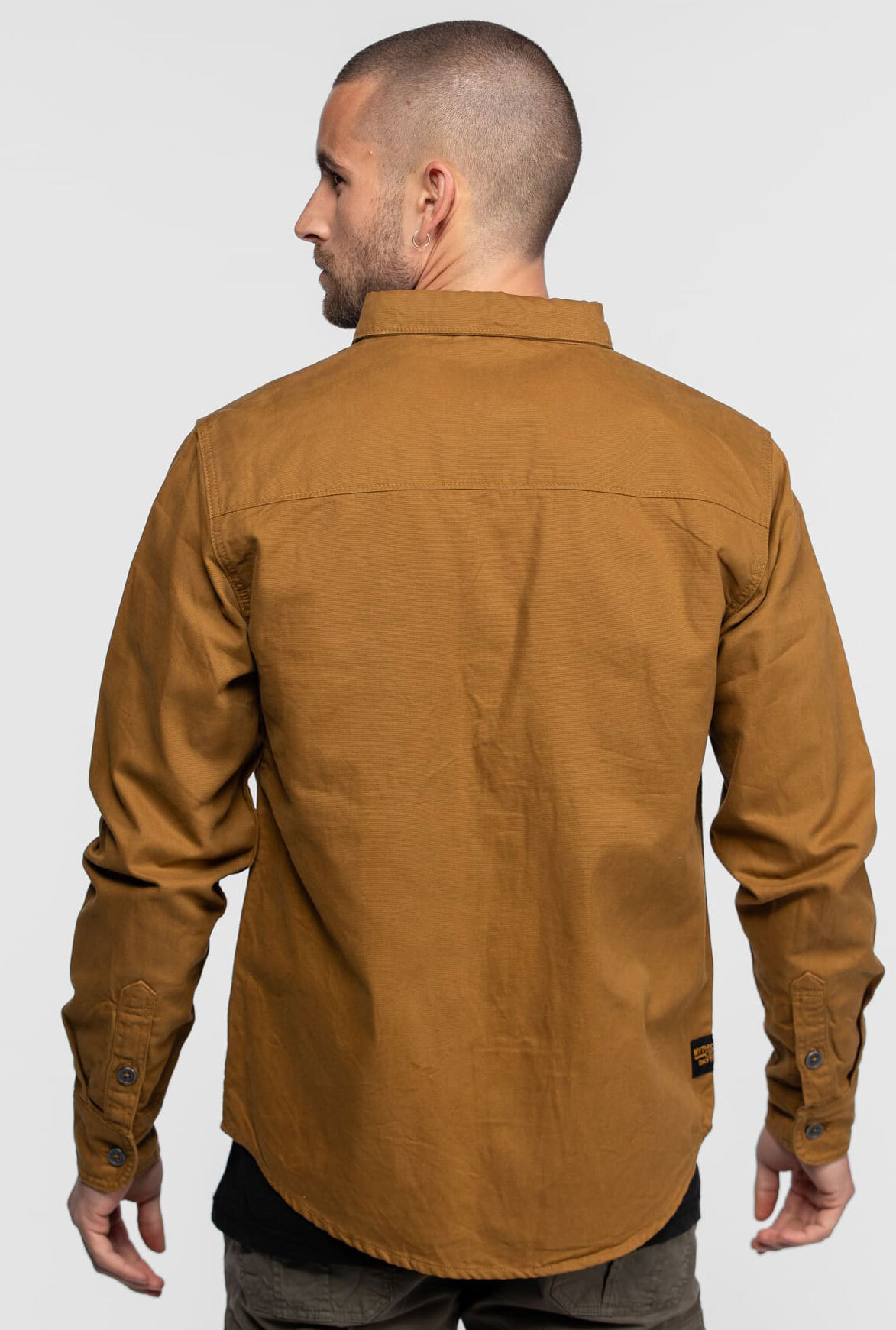 Vêtement en cuir Veste, parka & doudoune textile beige