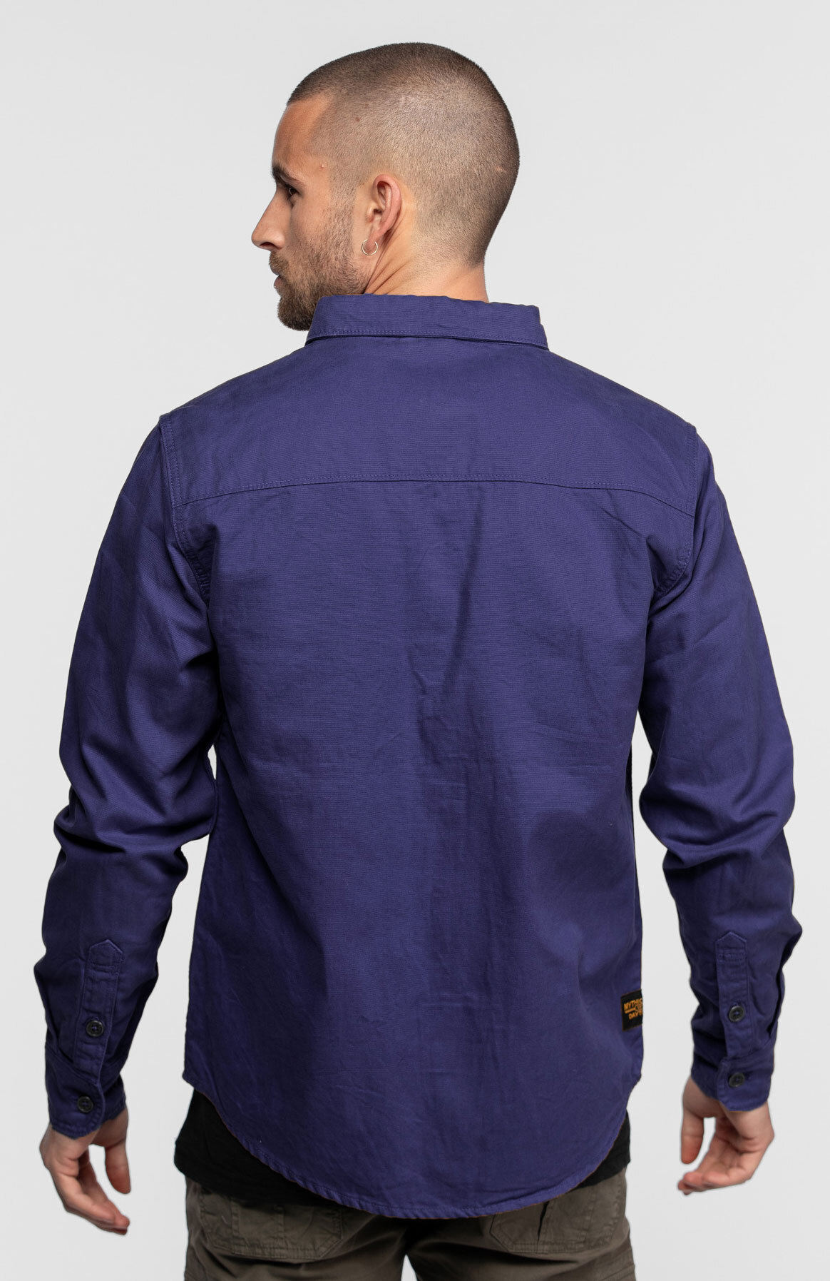 Vêtement en cuir Veste, parka & doudoune textile bleu