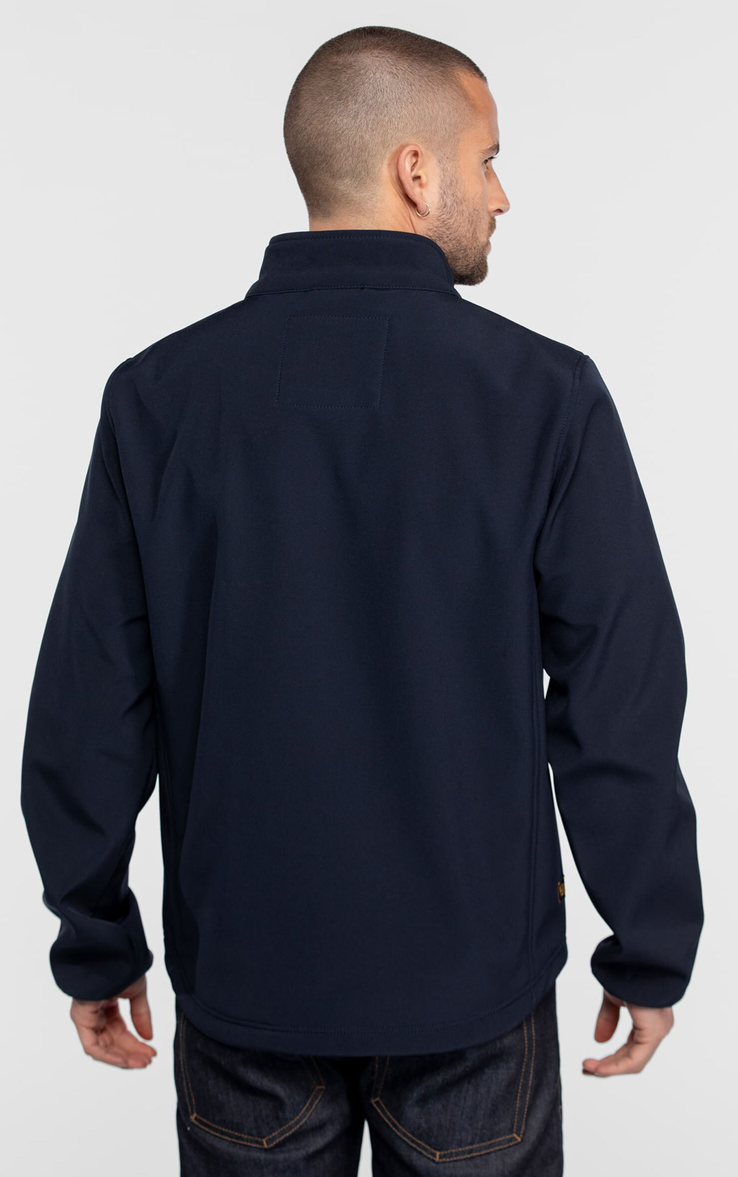 Vêtement en cuir Blousons textile bleu