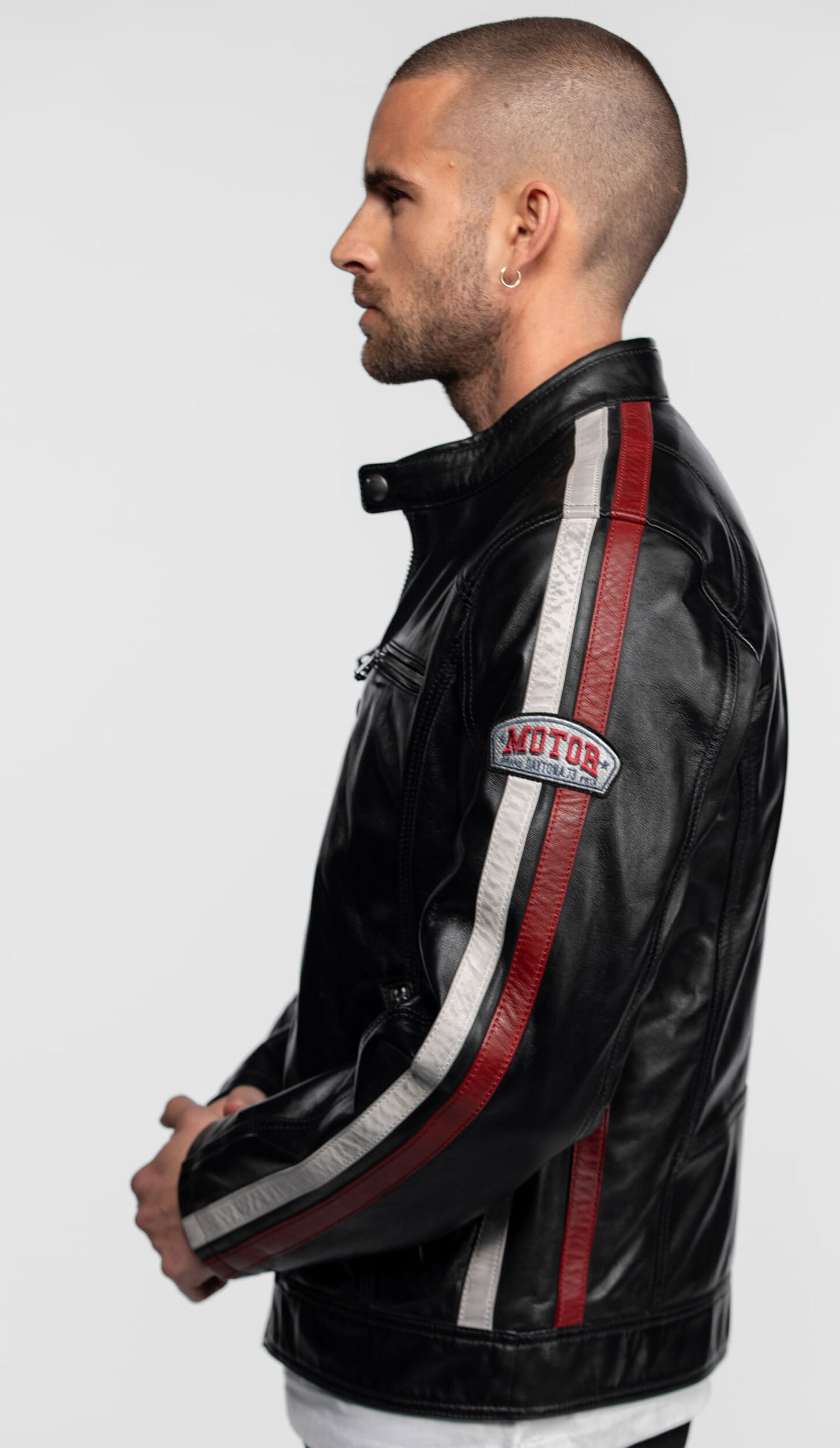 Vêtement en cuir Blousons cuir noir