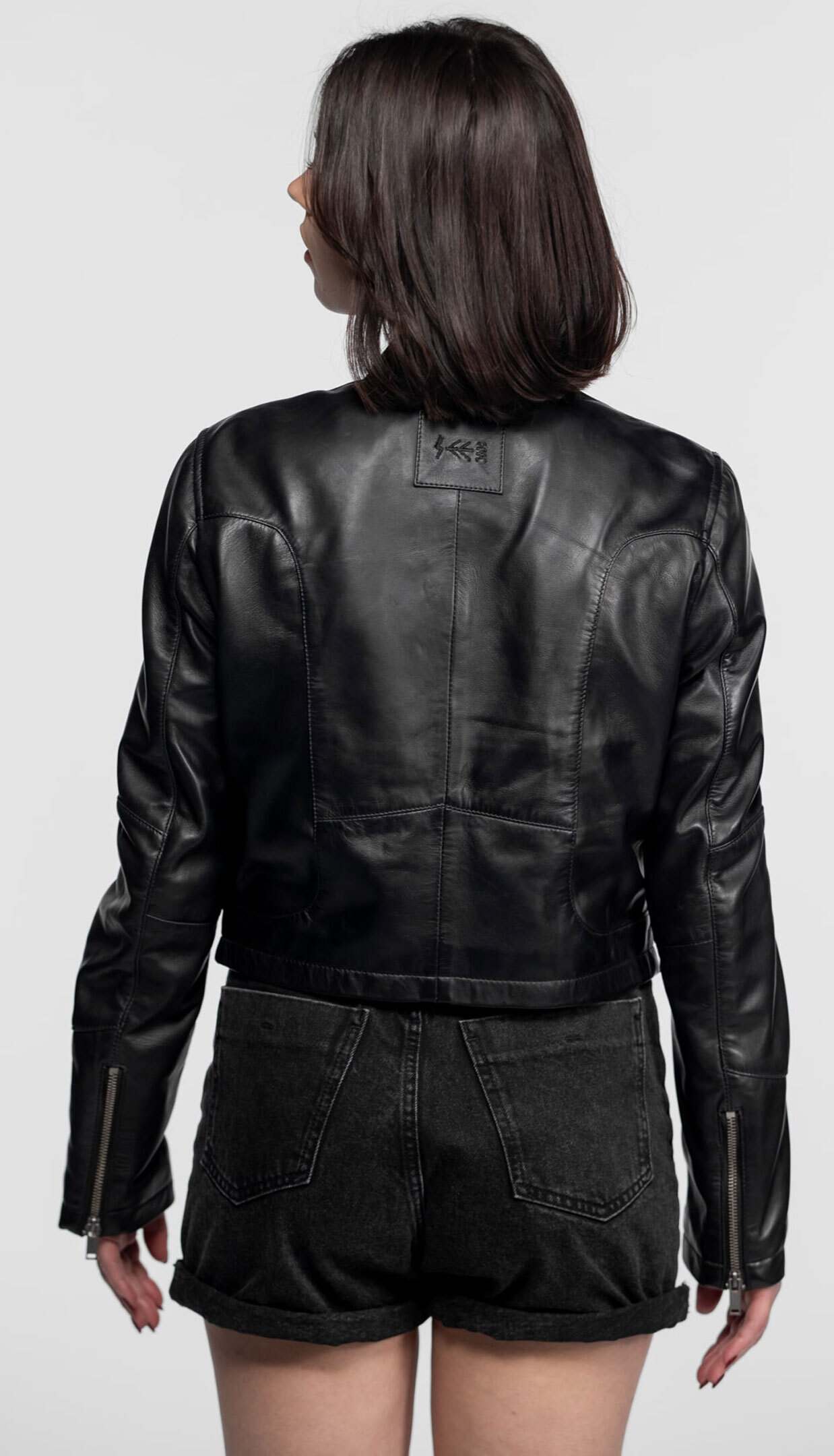 Vêtement en cuir Blousons cuir noir