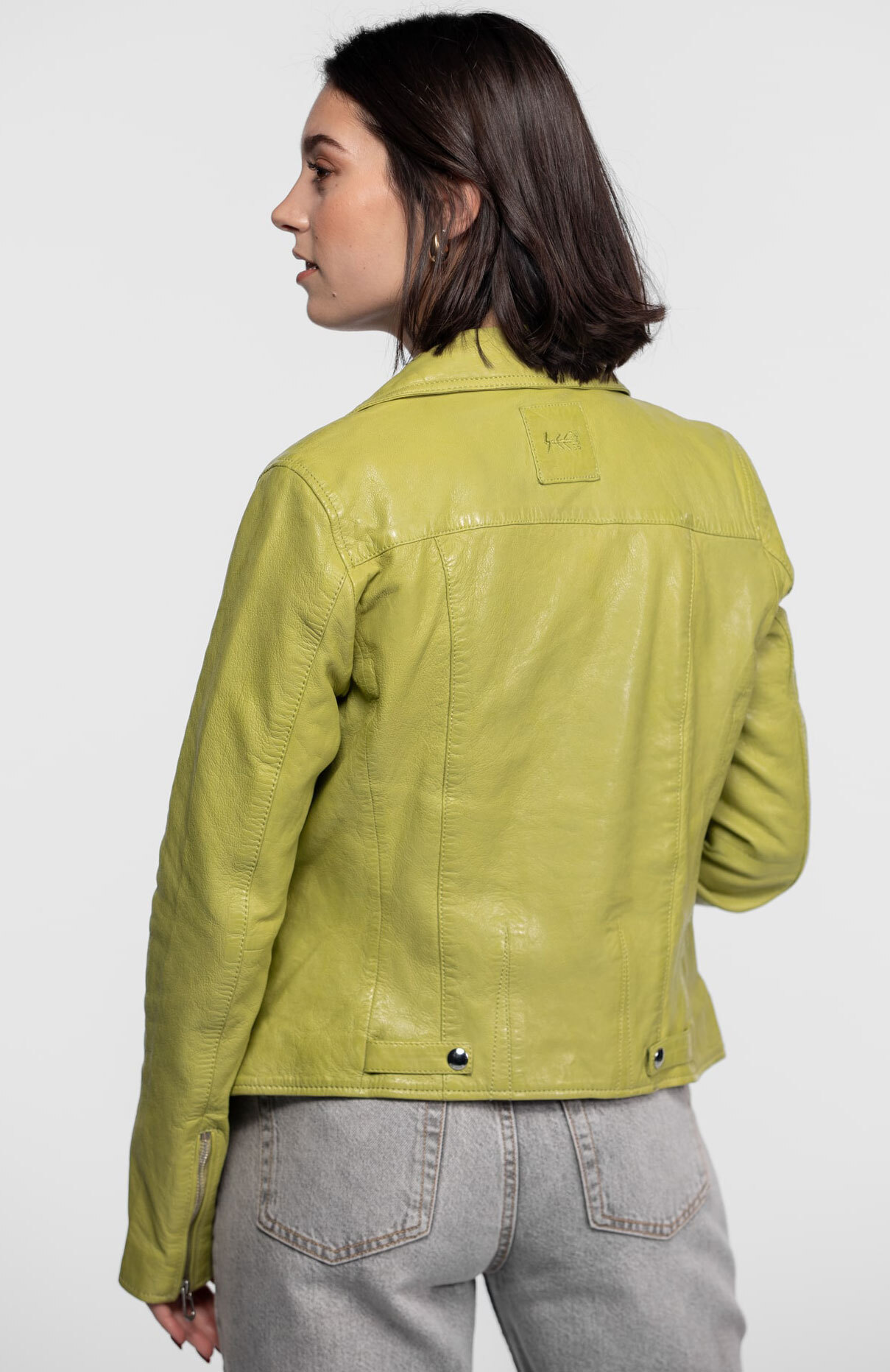 Vêtement en cuir Blousons cuir cognac