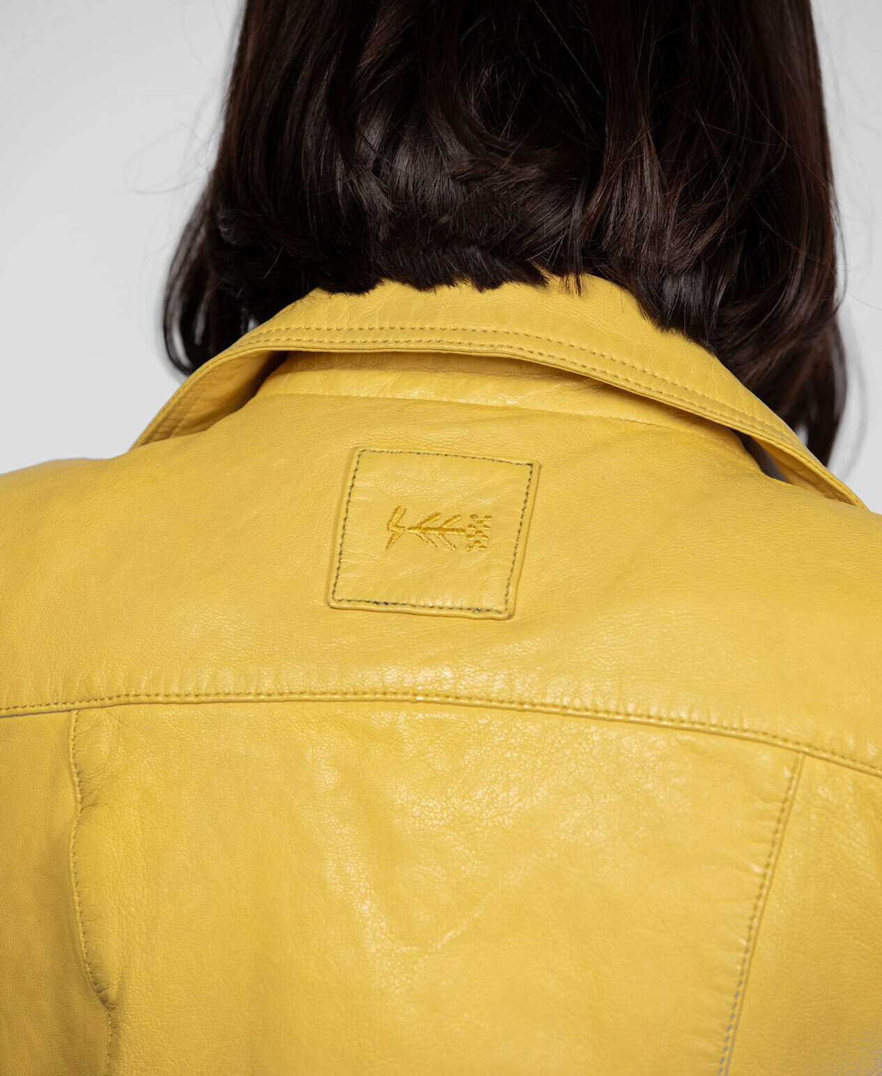 Vêtement en cuir Blousons cuir cognac