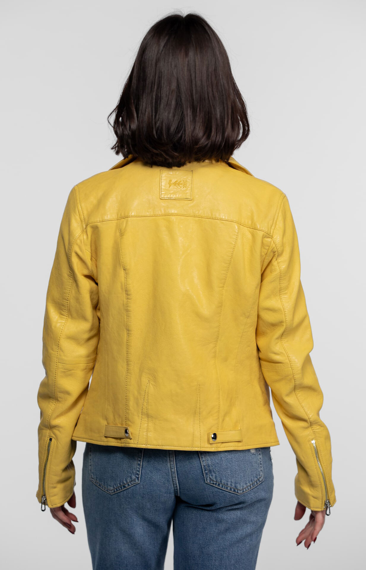 Vêtement en cuir Blousons cuir cognac