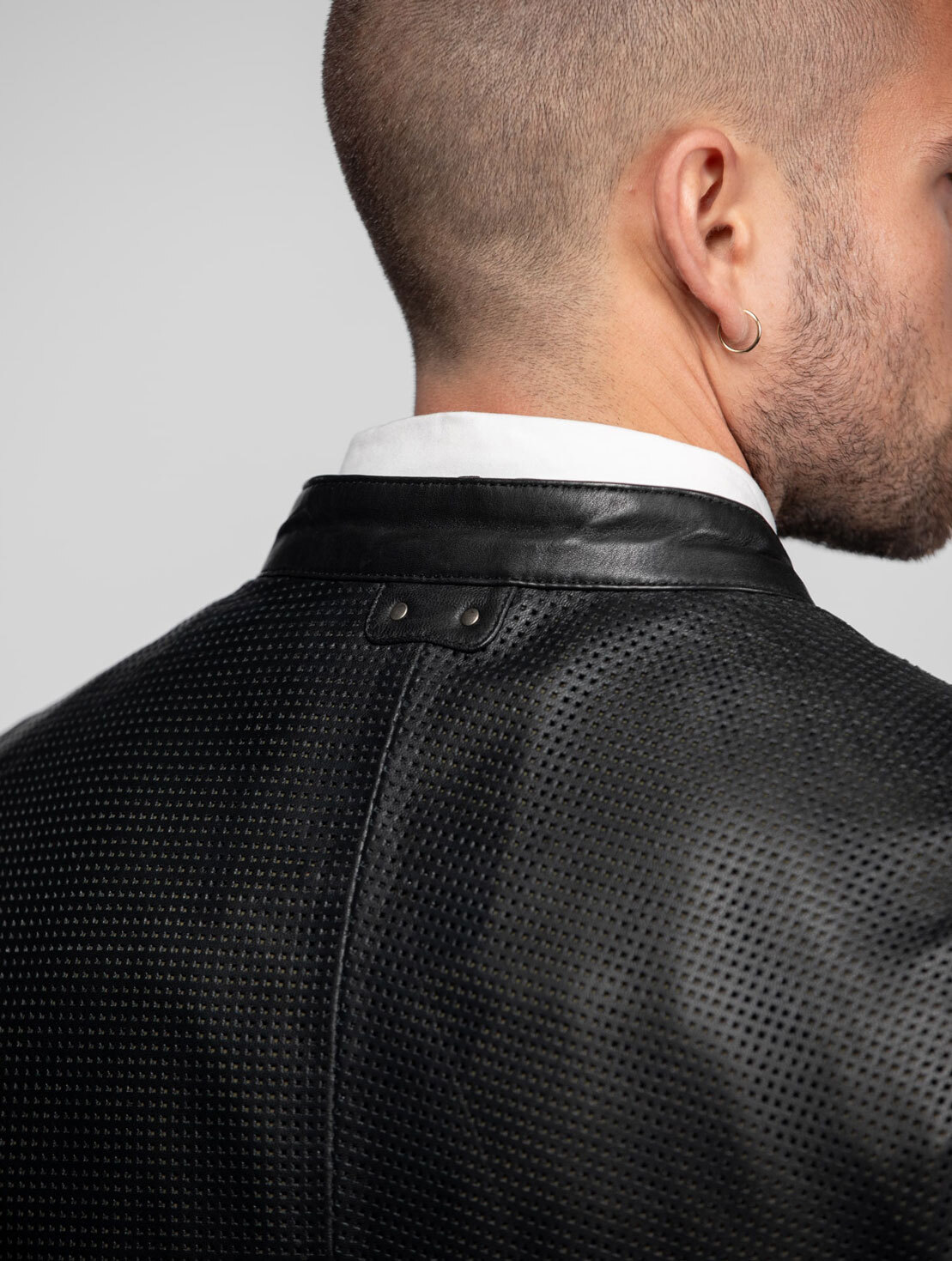 Vêtement en cuir Blousons cuir noir