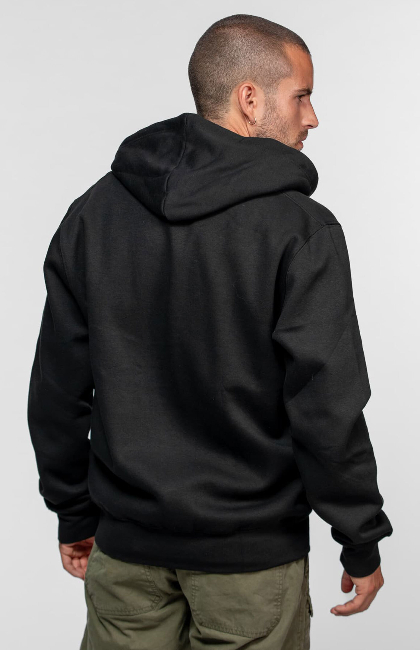 Vêtement en cuir Veste, parka & doudoune textile noir