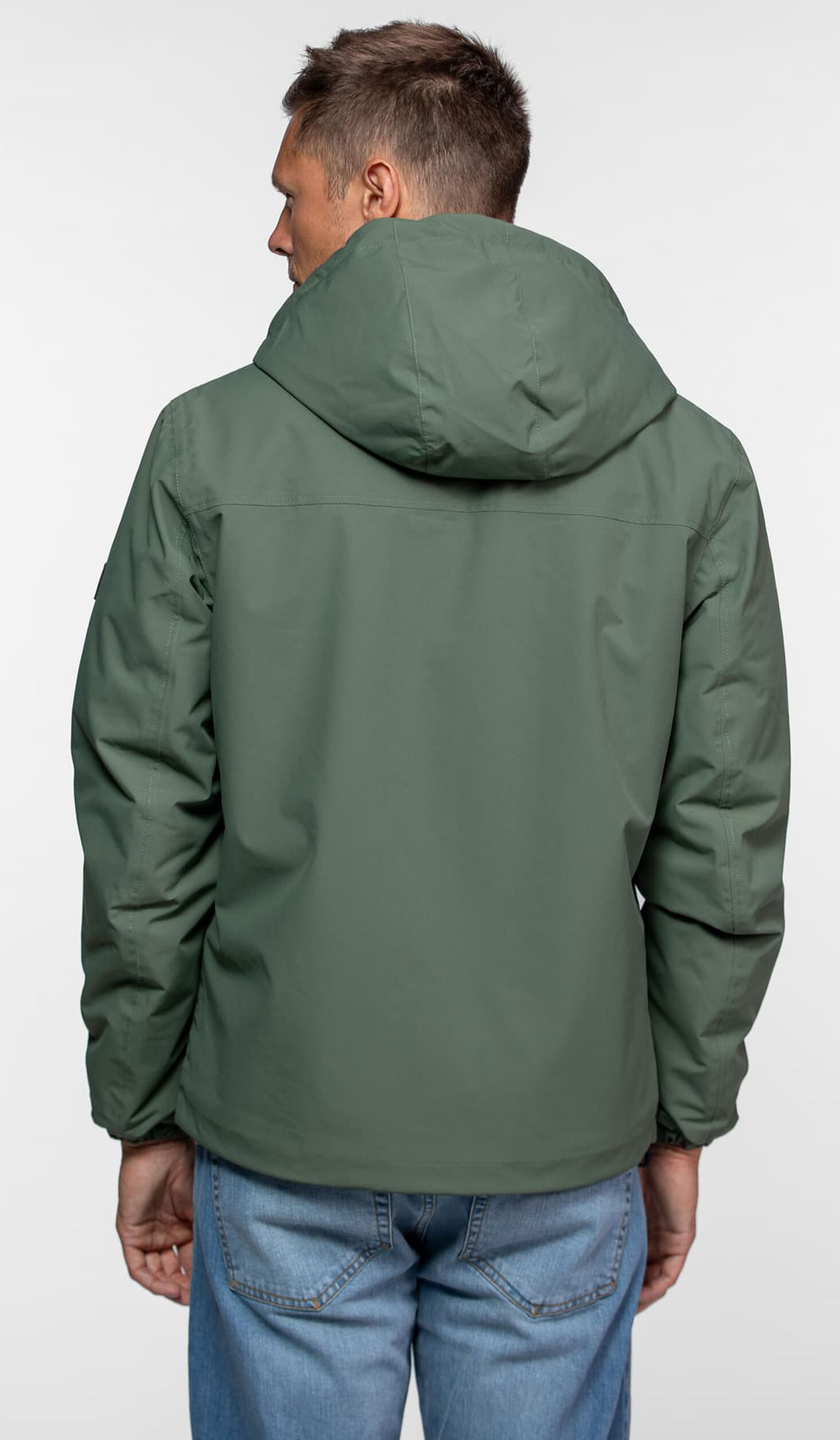 Vêtement en cuir Blousons textile kaki