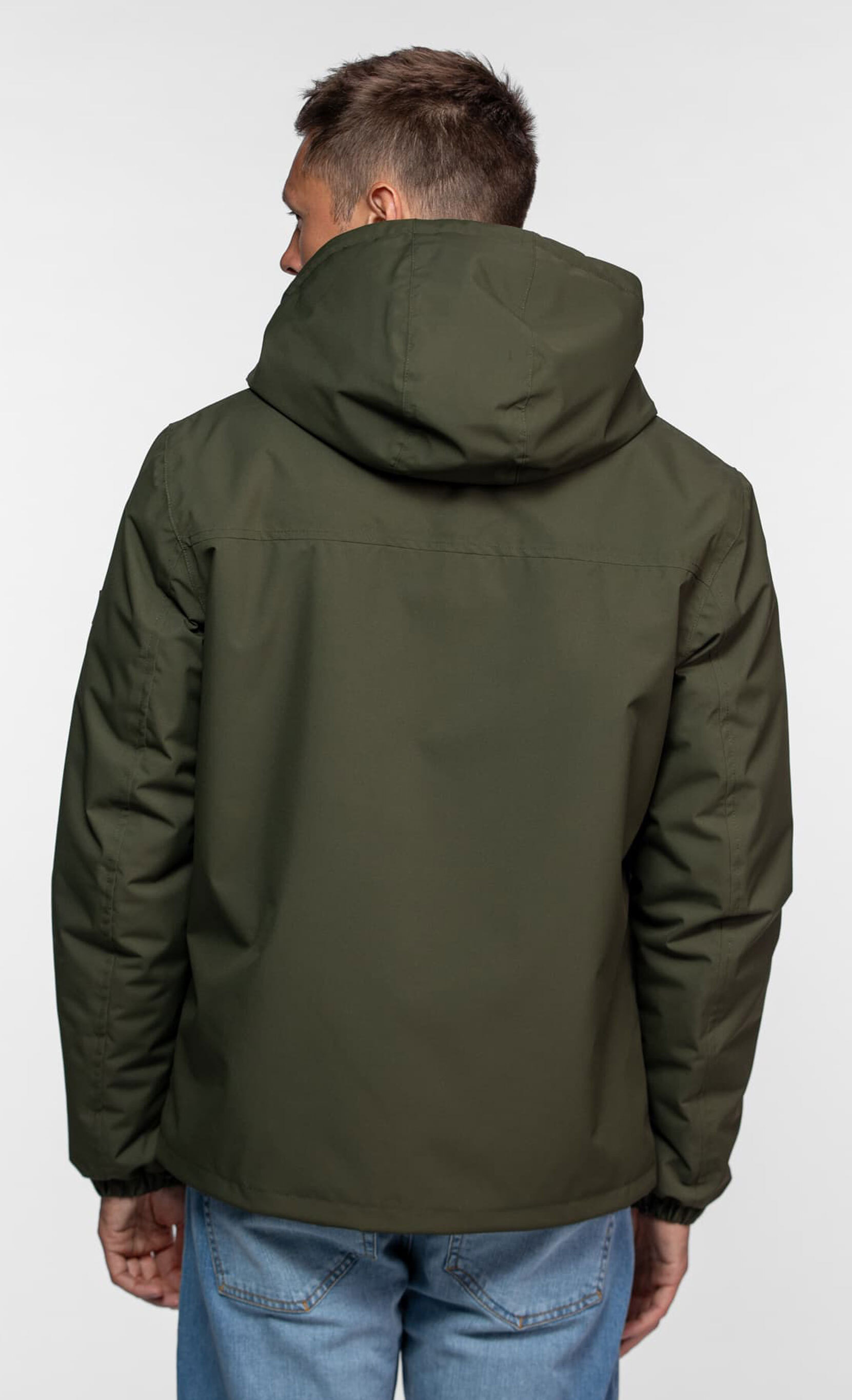 Vêtement en cuir Blousons textile vert