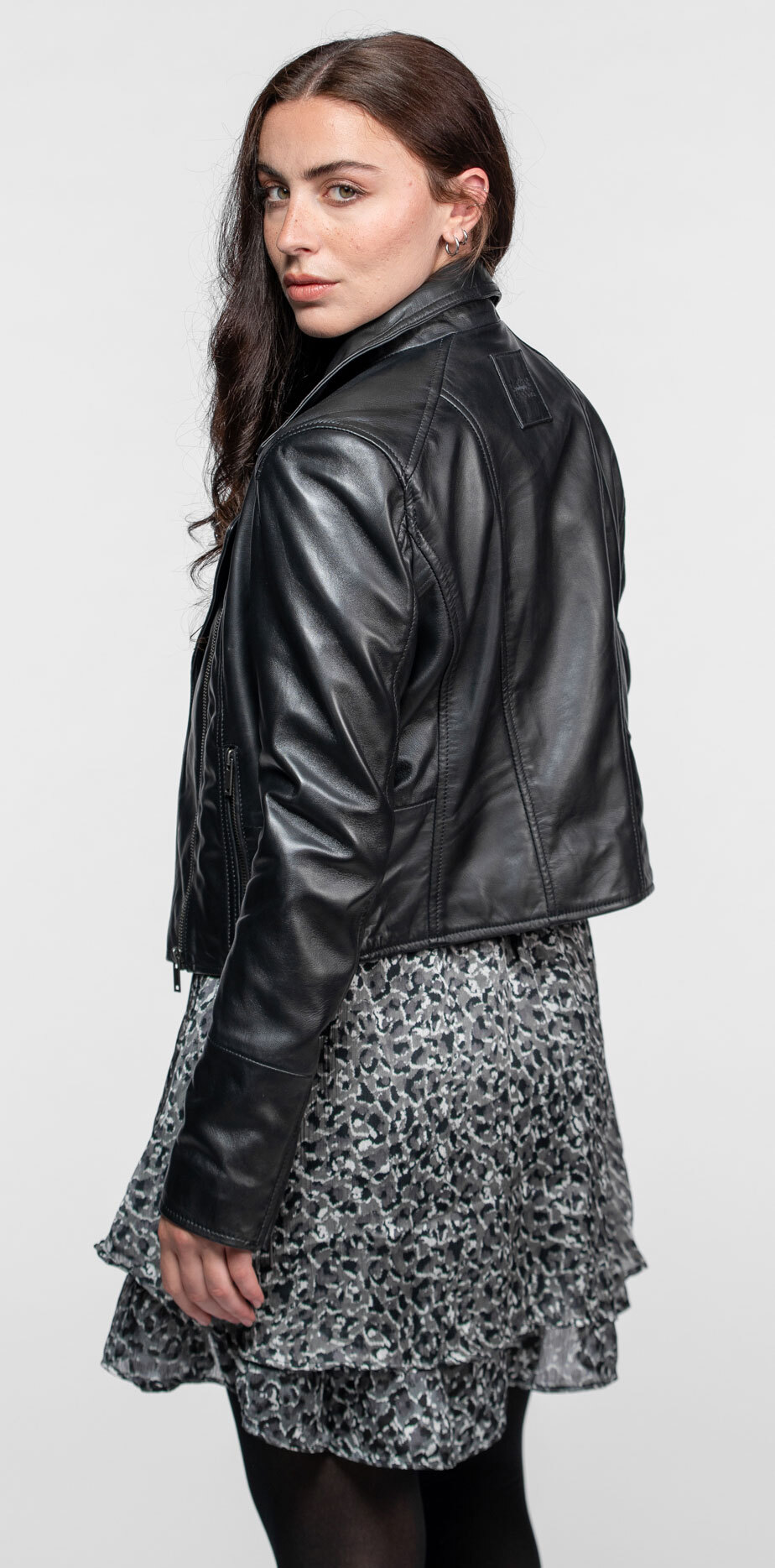 Vêtement en cuir Blousons cuir noir