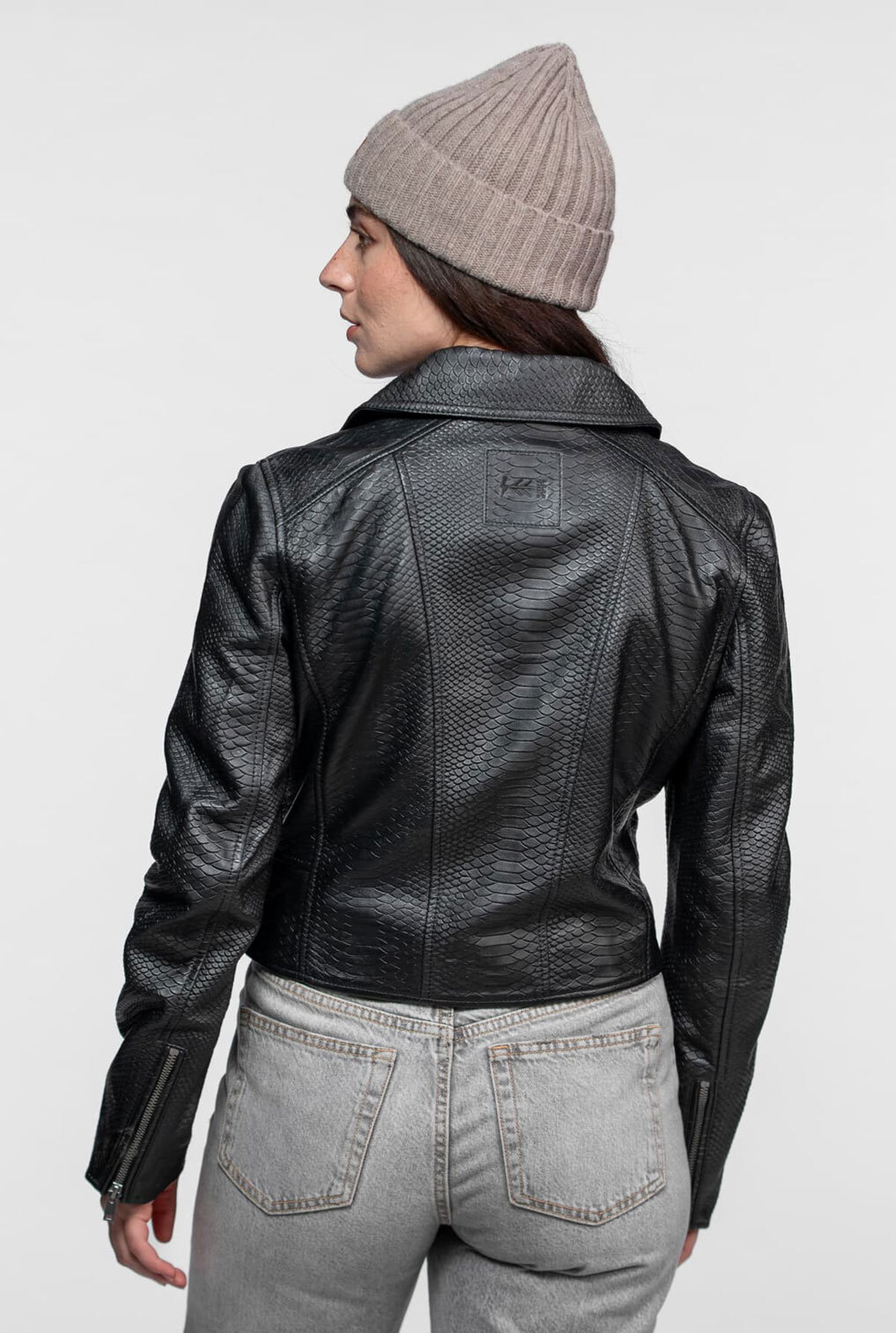 Vêtement en cuir Blousons cuir noir