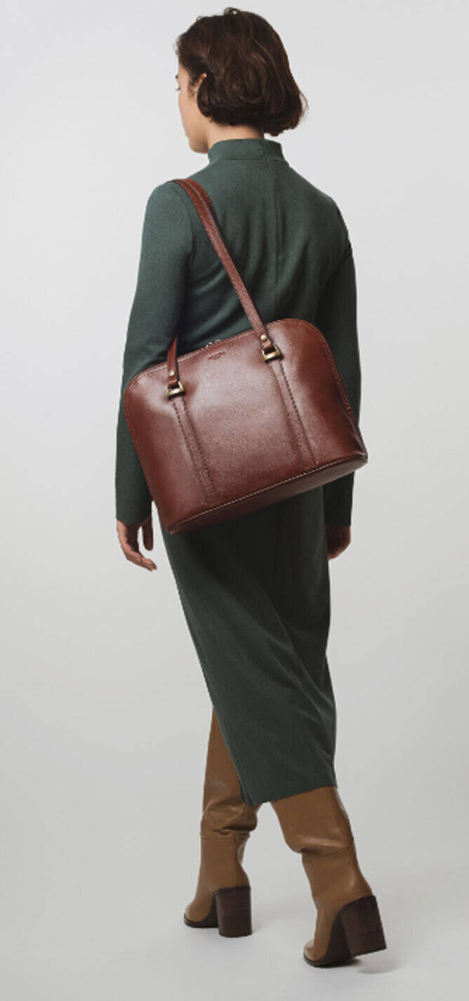 Vêtement en cuir Maroquinerie femme marron