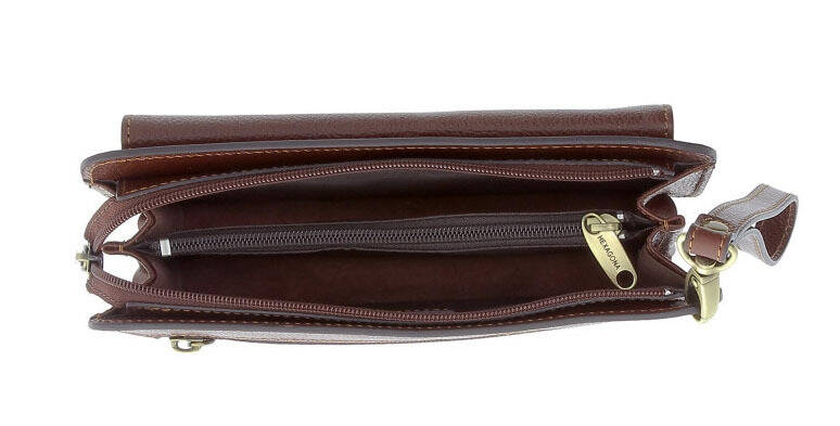 Vêtement en cuir Maroquinerie homme marron