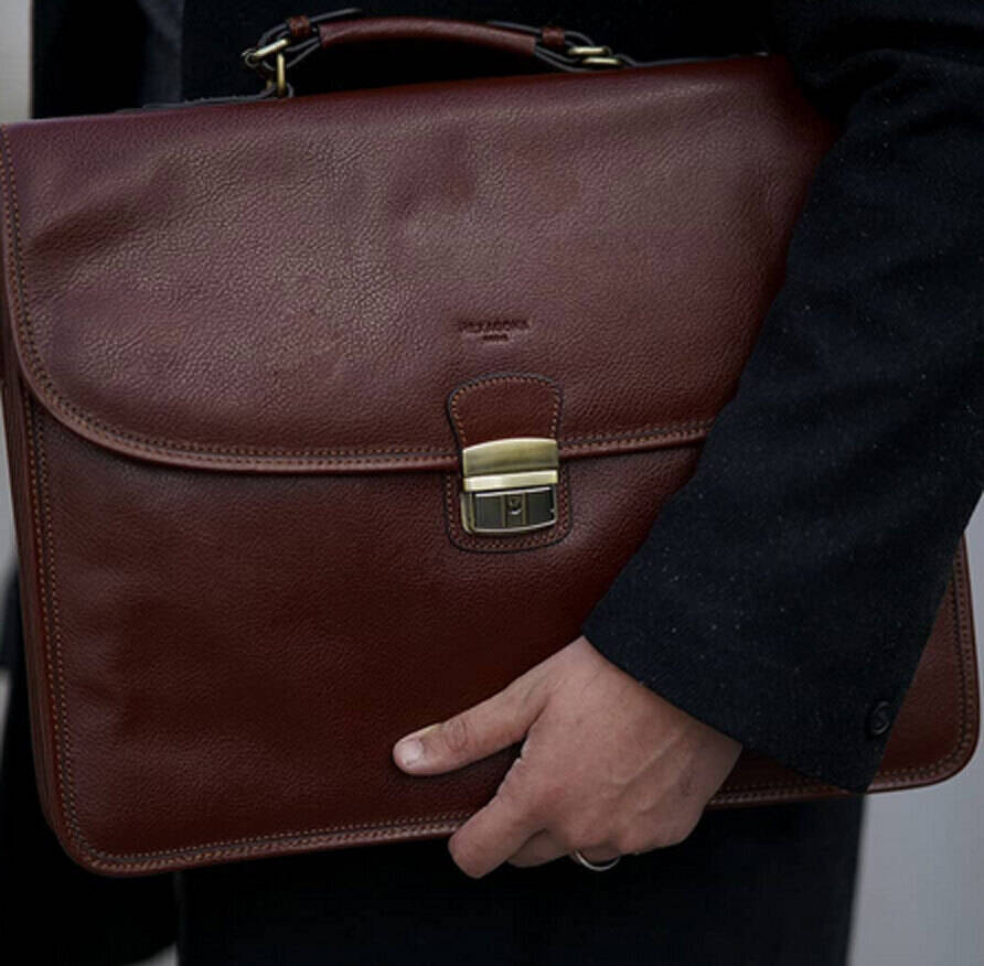 Vêtement en cuir Maroquinerie homme marron