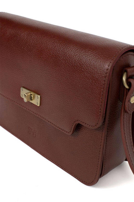 Vêtement en cuir Maroquinerie femme marron