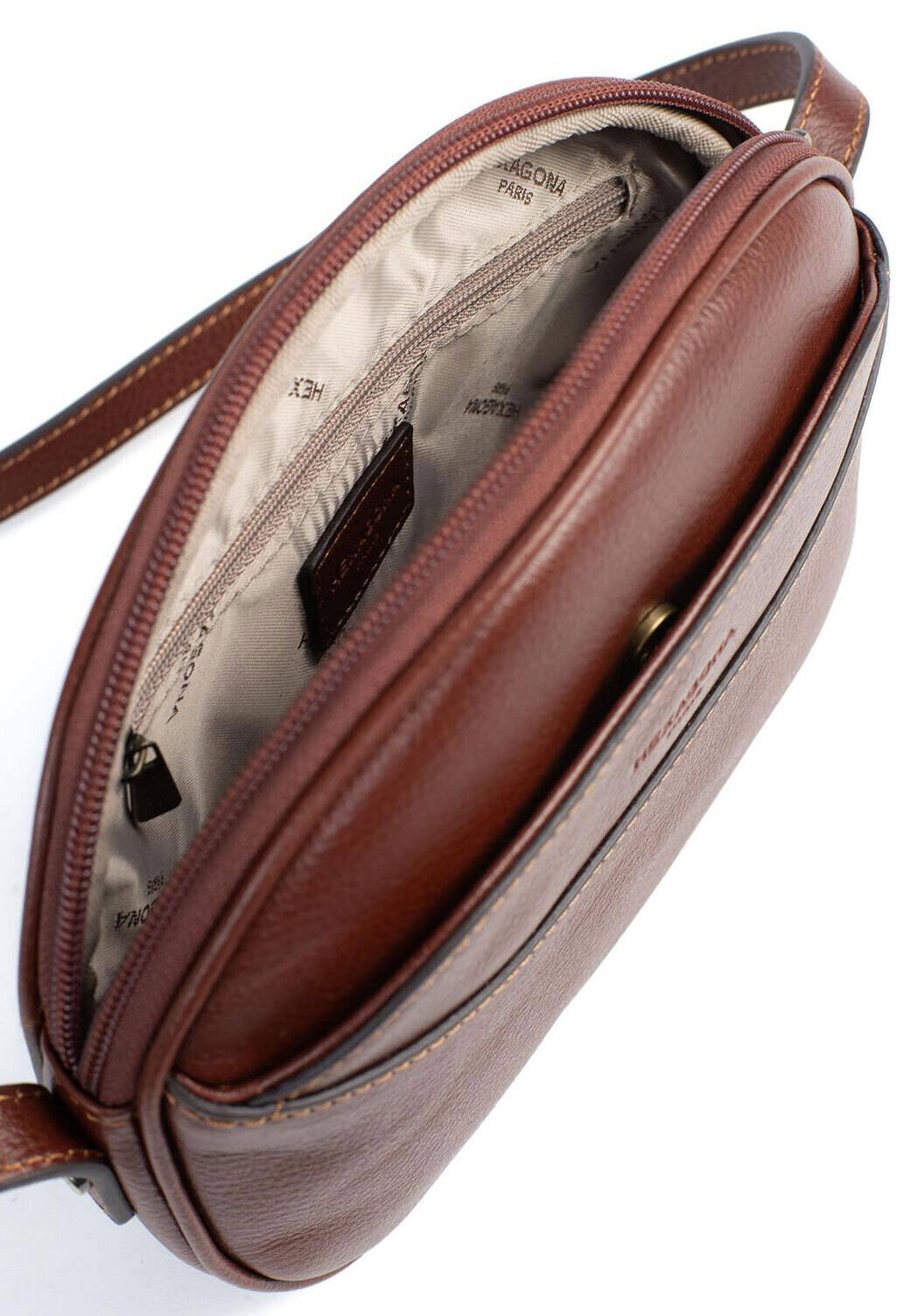 Vêtement en cuir Maroquinerie femme marron