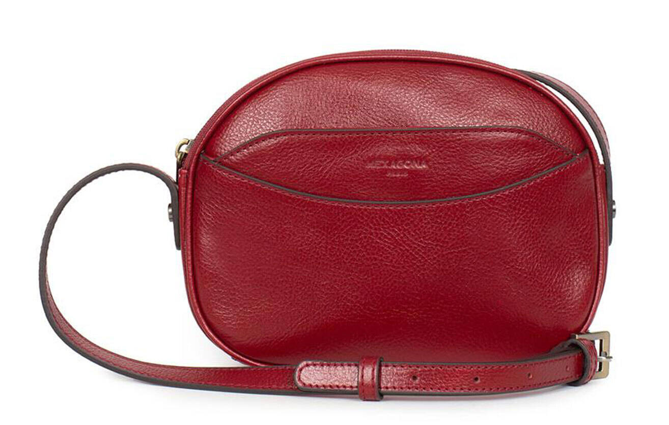 Vêtement en cuir Maroquinerie femme rouge