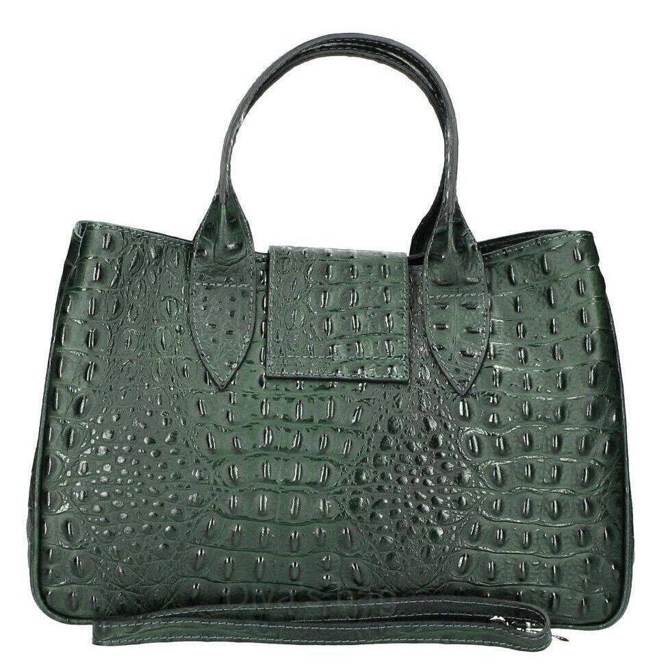 Vêtement en cuir Maroquinerie femme vert
