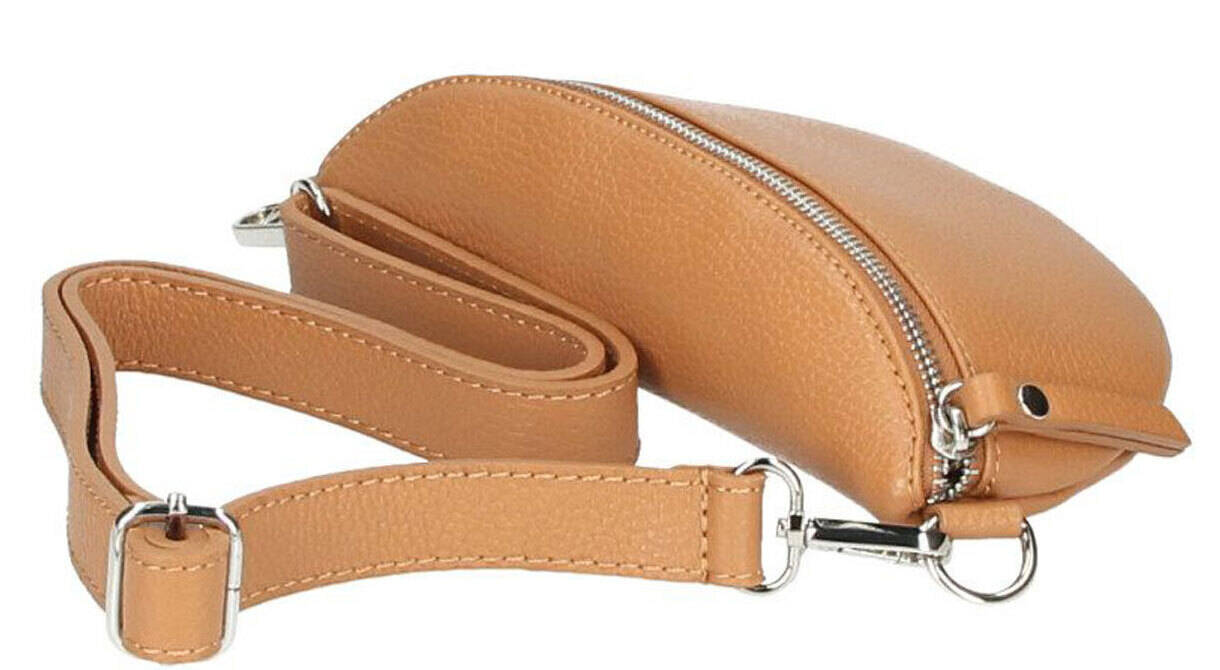 Vêtement en cuir Maroquinerie femme cognac