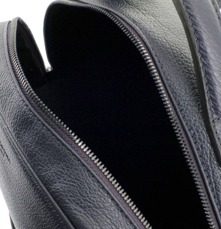 Vêtement en cuir Maroquinerie homme bleu