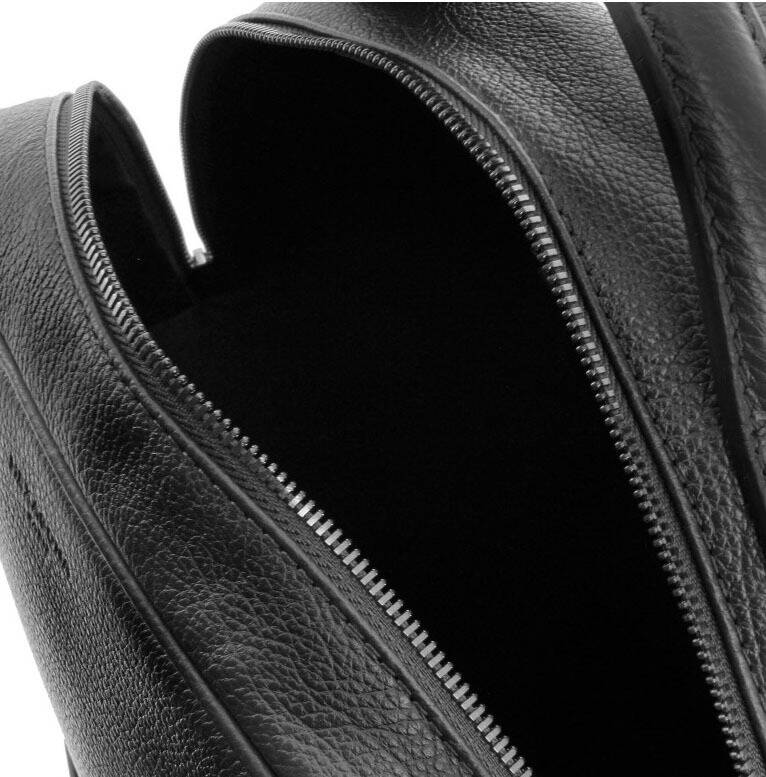 Vêtement en cuir Maroquinerie homme noir