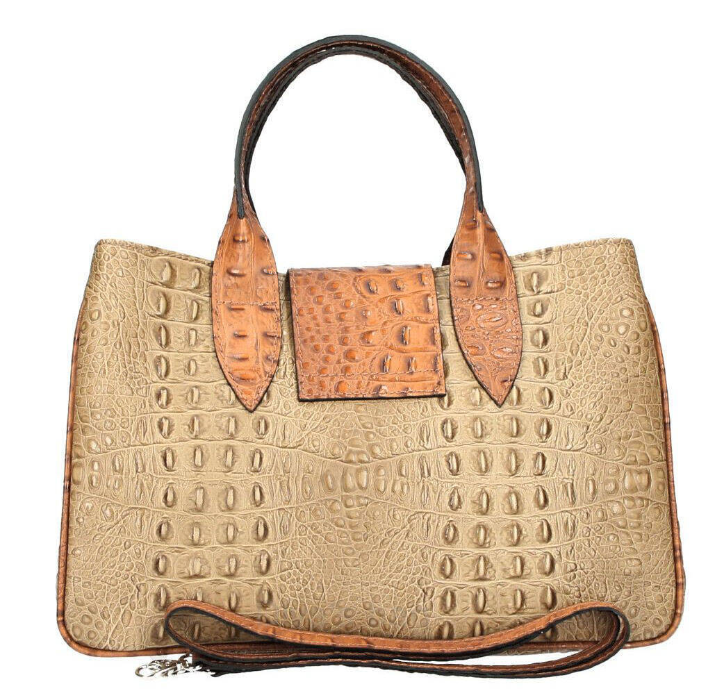 Vêtement en cuir Maroquinerie femme taupe, cognac
