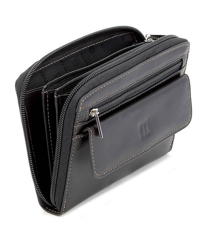 Vêtement en cuir Maroquinerie homme noir