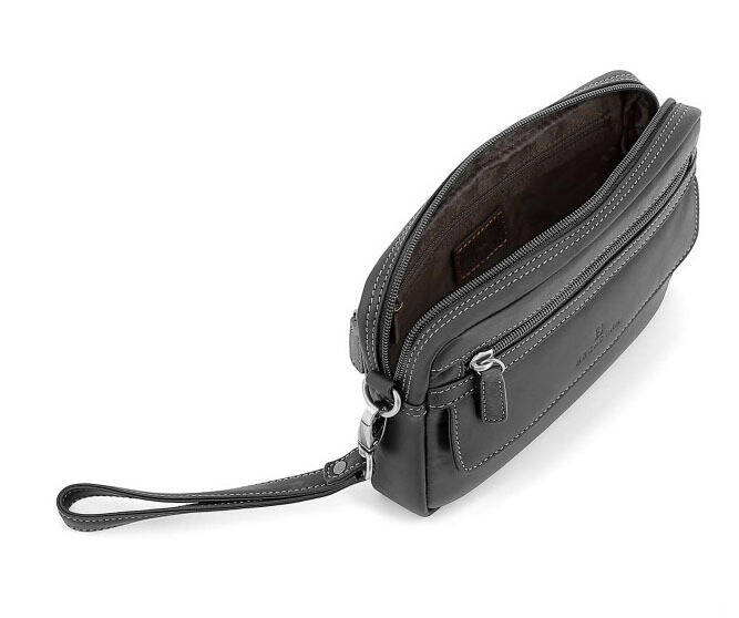 Vêtement en cuir Maroquinerie homme noir