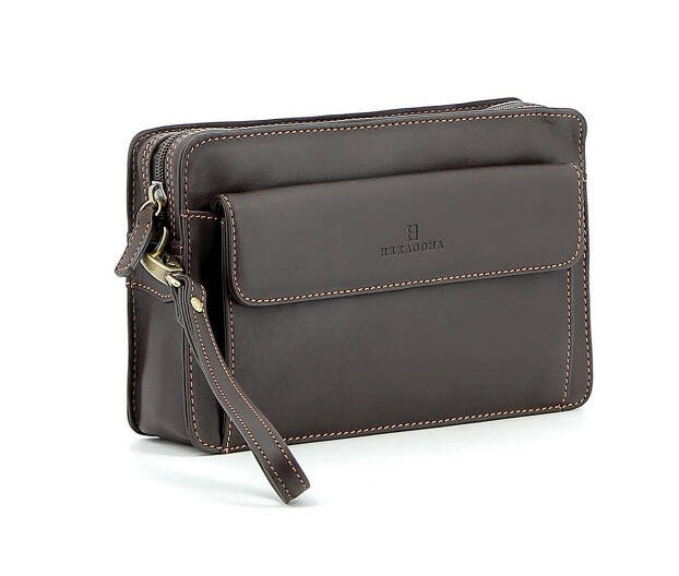 Vêtement en cuir Maroquinerie homme marron